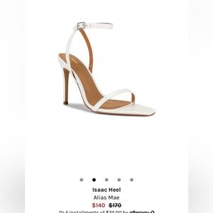Alias Mae Isaac Heel 7.5; Brand new; Revolve.com purchase original price $170;